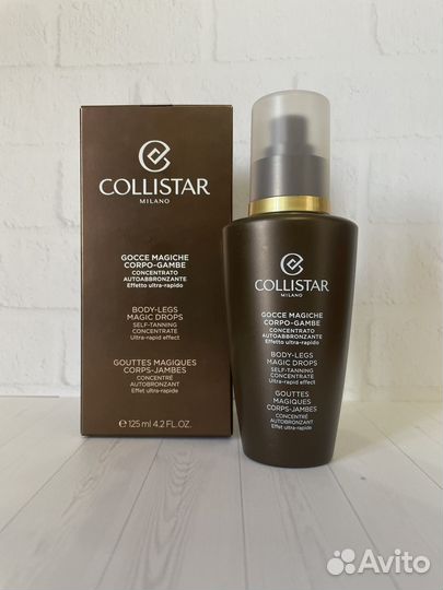 Collistar концентрат для автозагара для тела