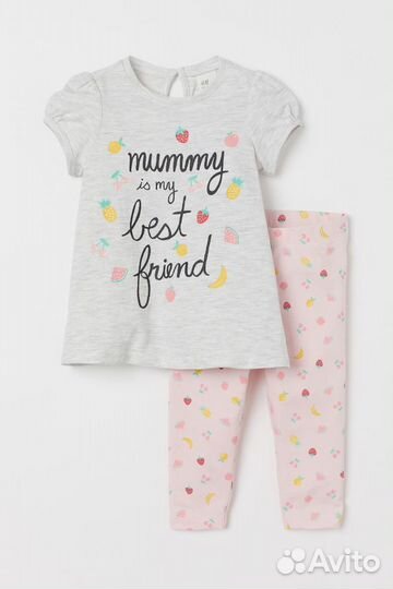 Комплект для девочки H&M 80