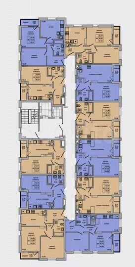 2-к. квартира, 48,3 м², 2/10 эт.