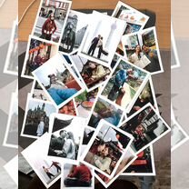 Печать фотографий 10х15 и Polaroid Instax Быстро, Москва