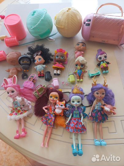 Куклы LOL и Enchantimals