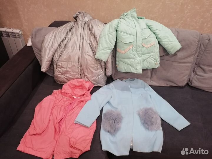 Верхняя одежда для девочки пакетом