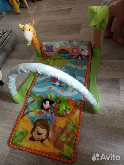 Коляска люлька, автолюлька, развивающий коврик