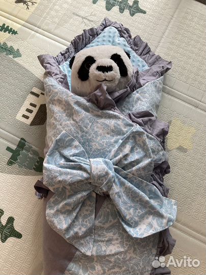 Теплое Одеяло конверт на выписку