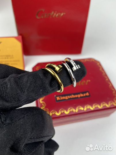 Кольцо Cartier гвоздь