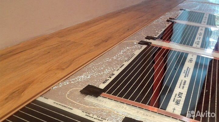 Инфракрасный пленочный теплый пол 50см живое тепло