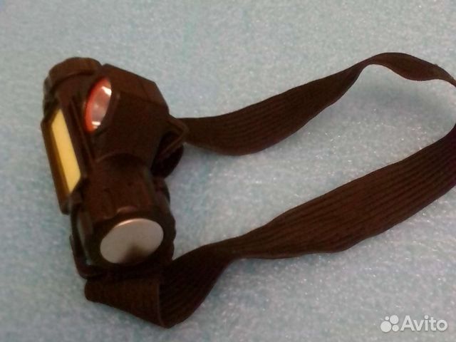 Яркий аккумуляторный налобный фонарик