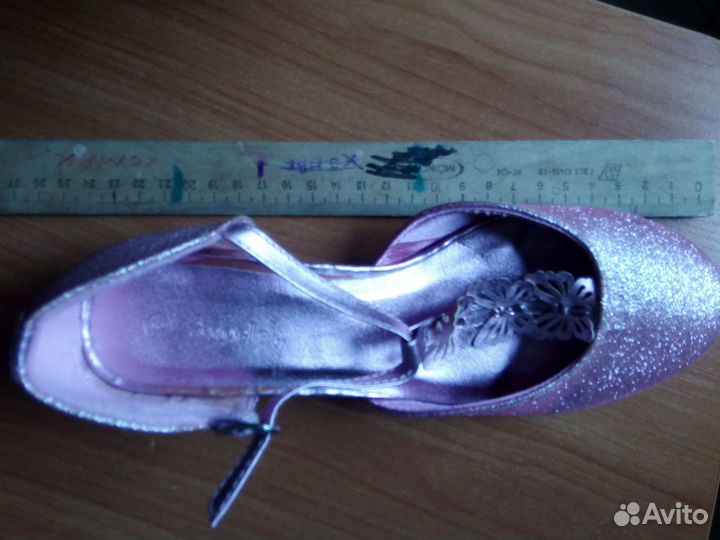 Туфли розовые