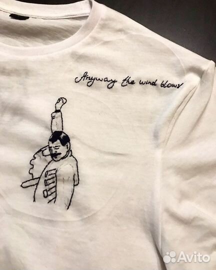 Ручная вышивка на одежде