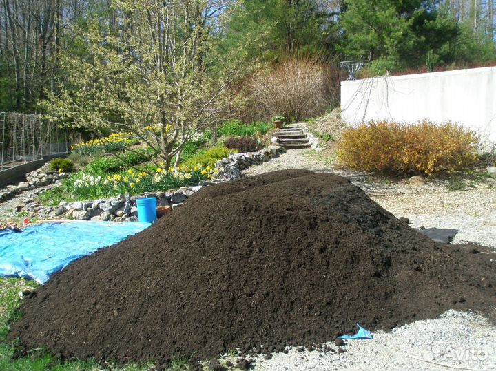 Перегной Навоз Чернозем с Доставкой от 3-х кубов