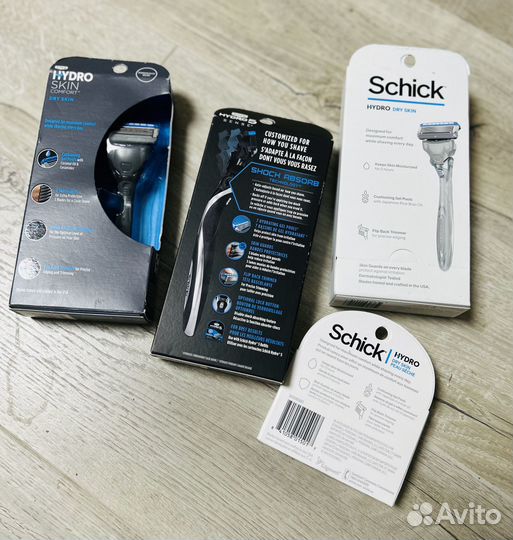Schick бритва + картриджи USA
