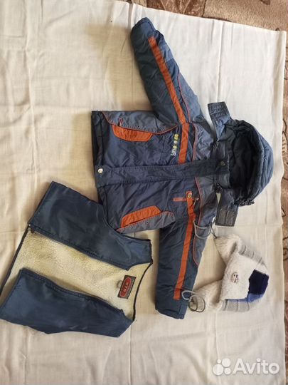 Теплая верхняя одежда для мальчика