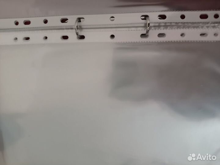 Папка портфолио ученика на кольцах