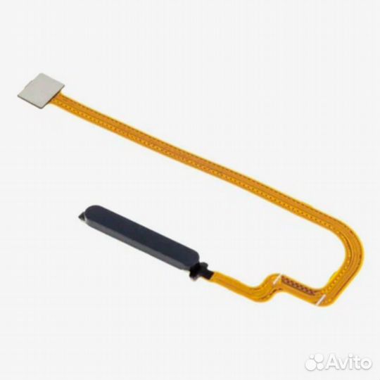 Сканер отпечатка для Xiaomi Poco M3 черный оем