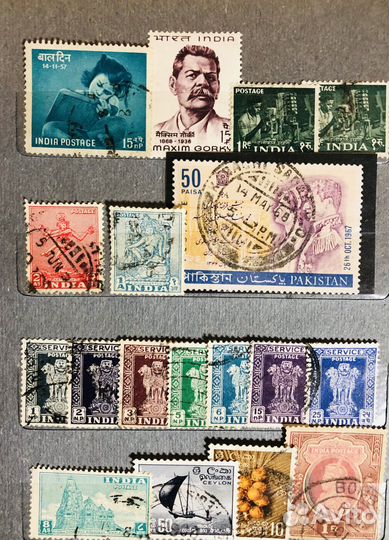 Альбом почтовые марки с 1852 зарубеж