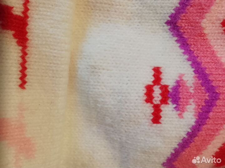 Комплект шарф и шапочка из акрила доя девочки 4 +