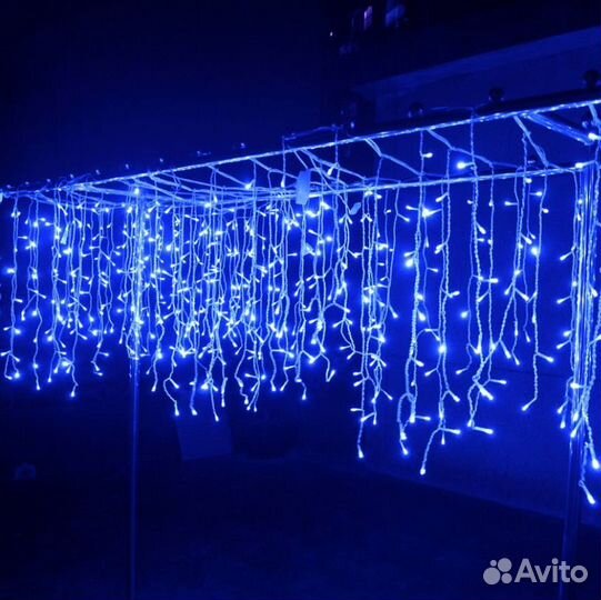 Гирлянда уличная бахрома