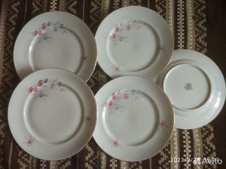 Тарелки СССР, ГДР, Япония