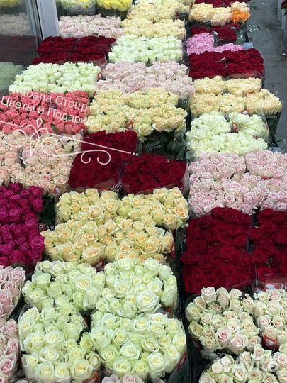 Розы, гортензии и пионы с доставкой. Цветы 24/7