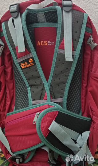 Рюкзак Jacks Wolfskin moab JAM 18 бордовый