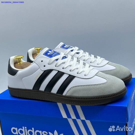 Кроссовки Adidas Samba (лучшее качество) (Арт.4678