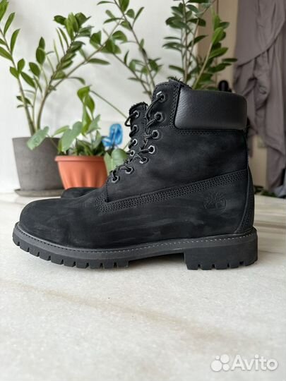 Timberland Black Nubuk ботинки оригинал