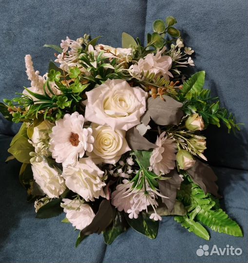 Цветочная композиция на столы гостей