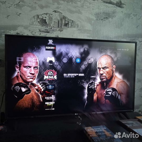 Игровая приставка PS3 500 Gb 50 игр прошитая