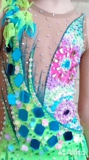 Купальник для художественной гимнастики рост 116