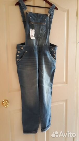 Женский джинсовый комбинезон softgrey