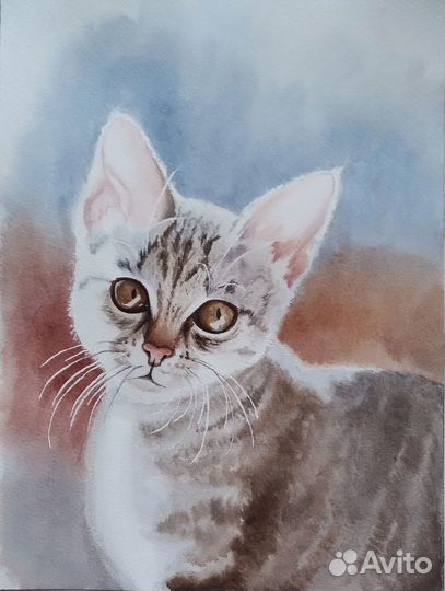 Картина акварелью 