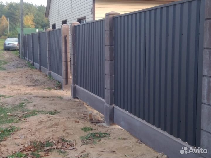 Производство модульного забора