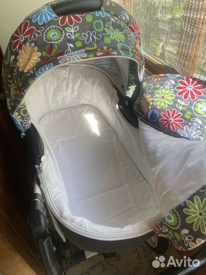 Коляска люлька для новорожденных бу