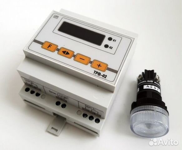 Реле времени трв02 с датчиком освещённости