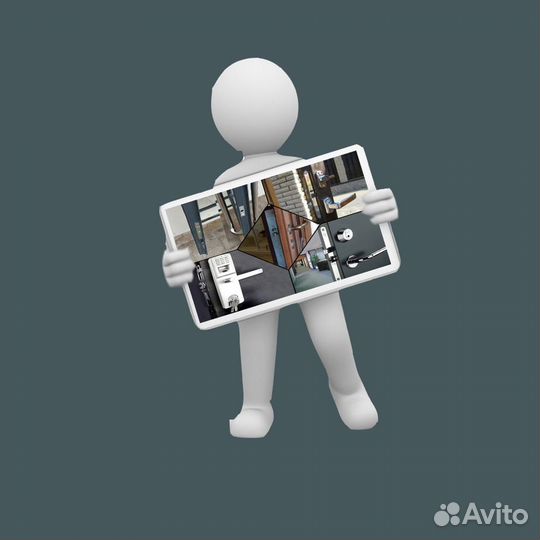 Установка электромагнитного замка