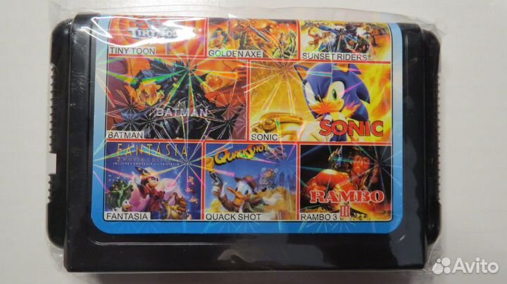 32 в 1 картридж игровой (16 bit)