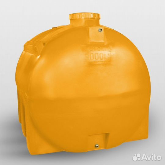 Емкость пластиковая горизонтальная 5000 кас