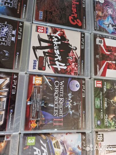 Диски на PS3 новые в пленке sild