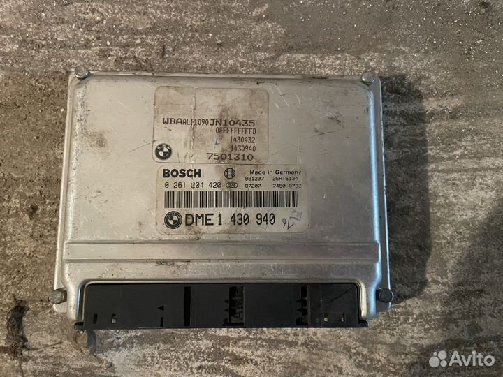 Эбу BMW E46 1,9л