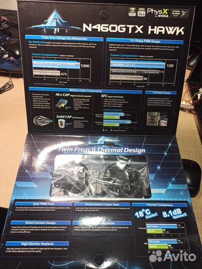MSI n460gtx hawk 1Gb