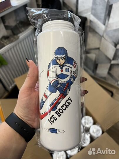 Хоккейная бутылка для воды