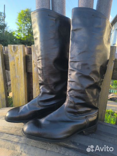 Сапоги офицерские хромовые 43 размер 1962 года