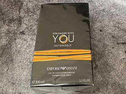 Emporio armani stronger with you intensely