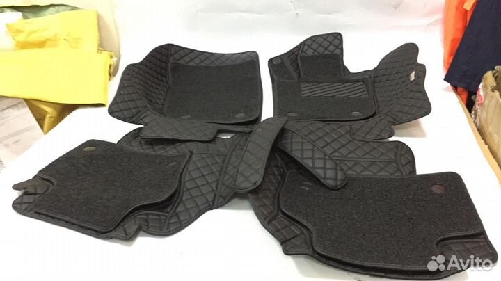 3D Коврики Range Rover Салон Багажник из Экокожи