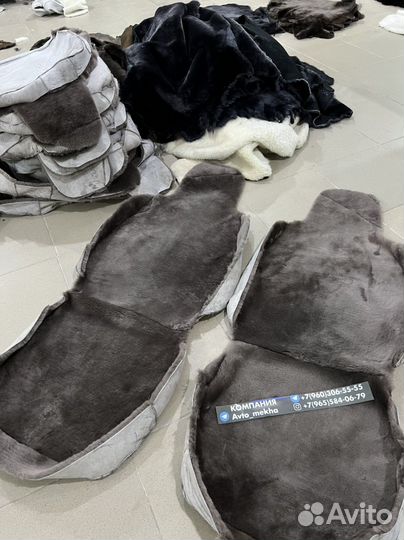 Меховые накидки мутон