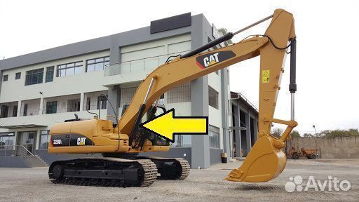 Стекло правое на Экскаватор Caterpillar 320DL/324