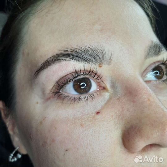 Ламинирование ресниц и Долговременная укладка