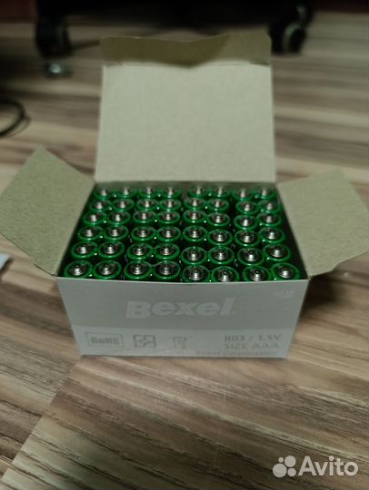 Батарейки пальчиковые и мизинчиковые