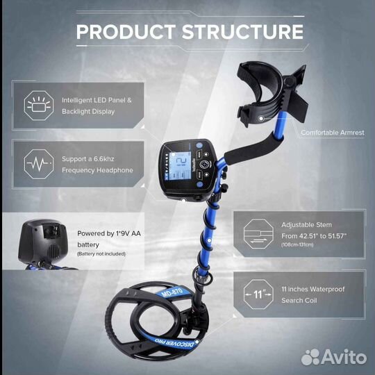 Металлоискатель TX850 TX950/MD870