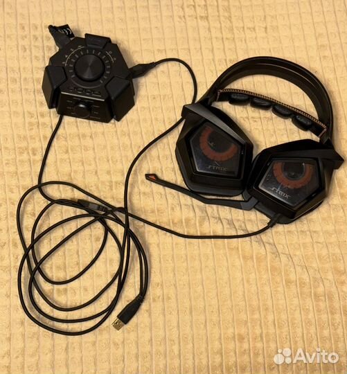 Наушники игровые asus strix 7.1